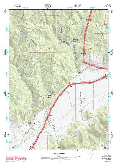 42123NE Page 7 Canyonville Topo Preview 1