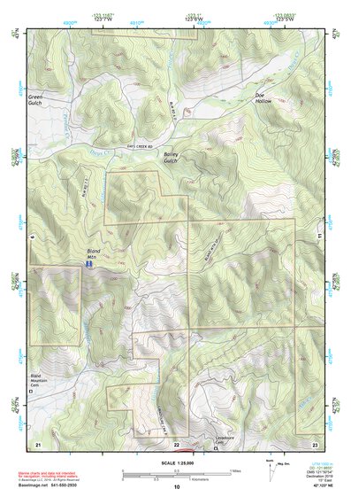 42123NE Page 10 Canyonville Topo Preview 1