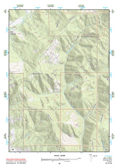 42123NE Page 11 Canyonville Topo Preview 1