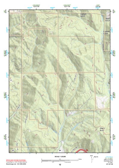 42123NE Page 12 Canyonville Topo Preview 1