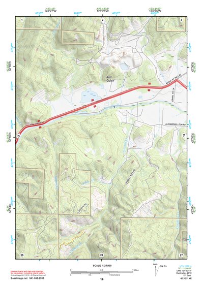 42123NE Page 14 Canyonville Topo Preview 1