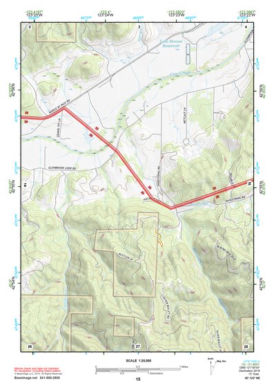 42123NE Page 15 Canyonville Topo Preview 1