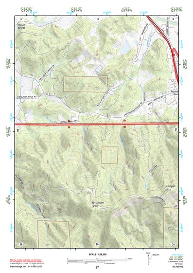 42123NE Page 17 Canyonville Topo Preview 1