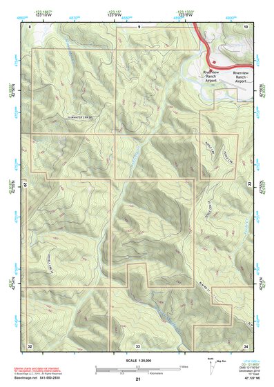42123NE Page 21 Canyonville Topo Preview 1