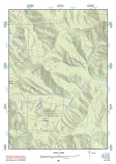 42123NE Page 28 Canyonville Topo Preview 1