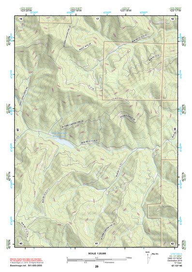 42123NE Page 29 Canyonville Topo Preview 1