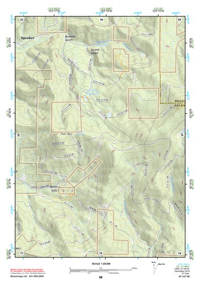 42123NE Page 66 Canyonville Topo Preview 1