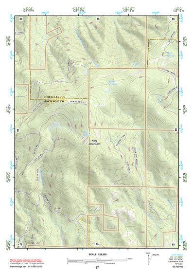 42123NE Page 67 Canyonville Topo Preview 1