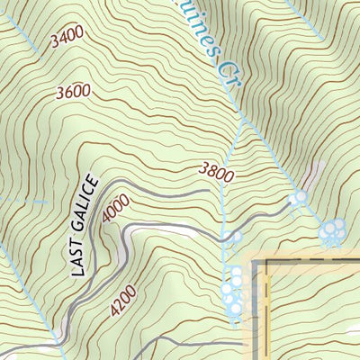 42123NE Page 67 Canyonville Topo Preview 3