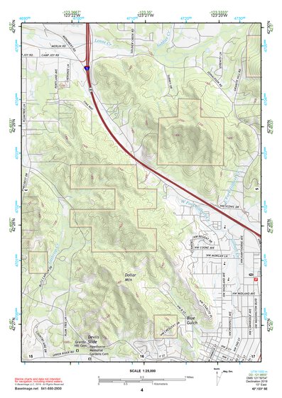 42123SE Page 4 Grants Pass Topo Preview 1