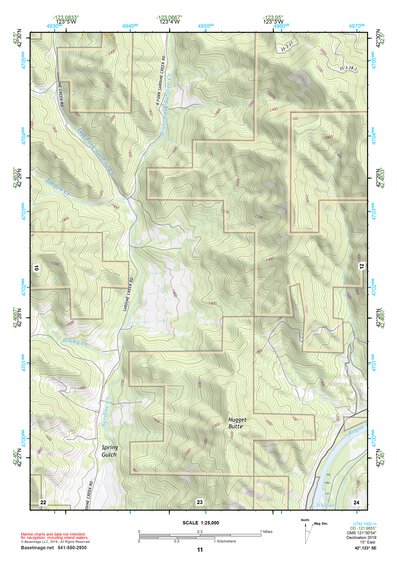 42123SE Page 11 Grants Pass Topo Preview 1