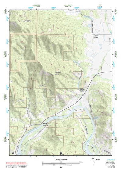 42123SE Page 12 Grants Pass Topo Preview 1