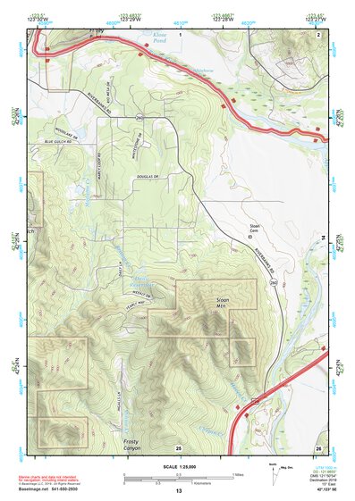 42123SE Page 13 Grants Pass Topo Preview 1