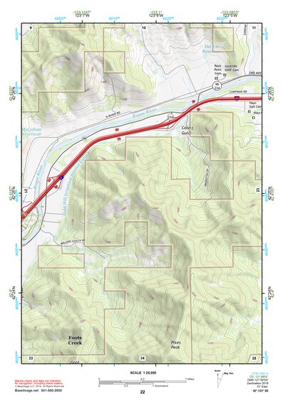 42123SE Page 22 Grants Pass Topo Preview 1