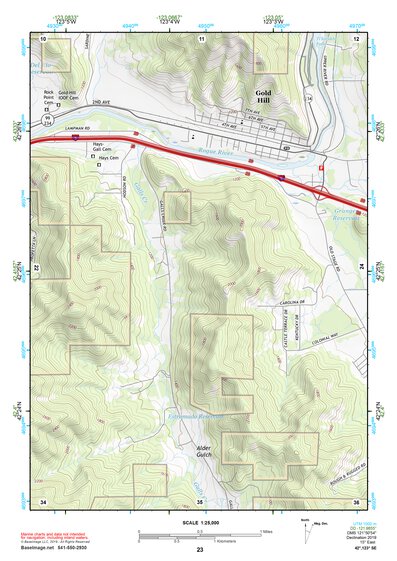 42123SE Page 23 Grants Pass Topo Preview 1