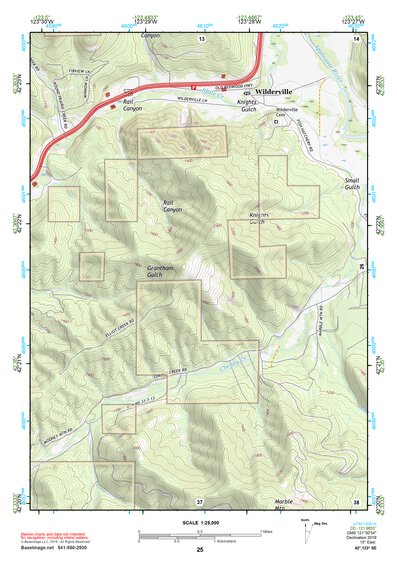 42123SE Page 25 Grants Pass Topo Preview 1