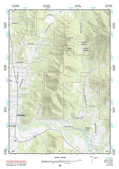 42123SE Page 29 Grants Pass Topo Preview 1