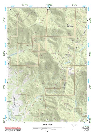 42123SE Page 30 Grants Pass Topo Preview 1