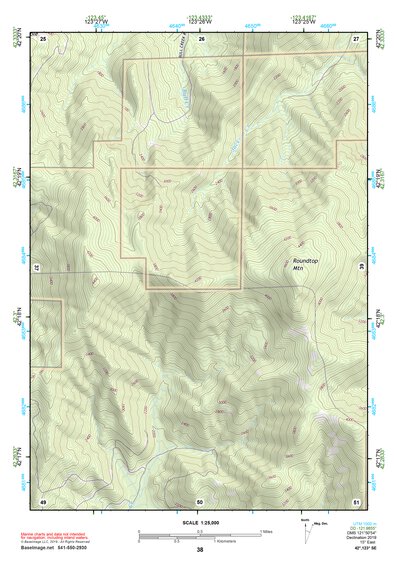 42123SE Page 38 Grants Pass Topo Preview 1