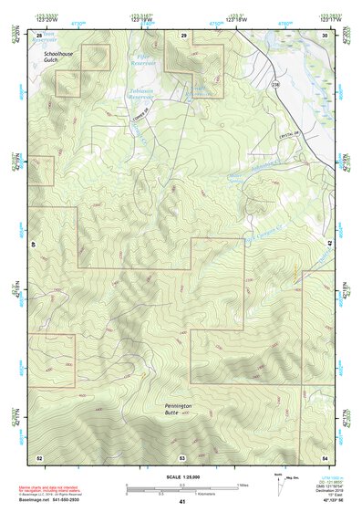 42123SE Page 41 Grants Pass Topo Preview 1