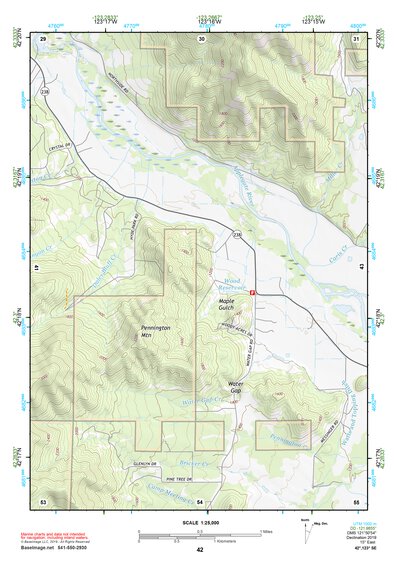 42123SE Page 42 Grants Pass Topo Preview 1