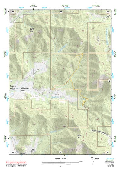 42123SE Page 44 Grants Pass Topo Preview 1