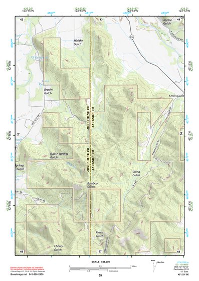 42123SE Page 55 Grants Pass Topo Preview 1