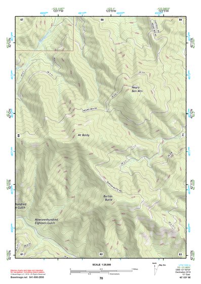 42123SE Page 70 Grants Pass Topo Preview 1