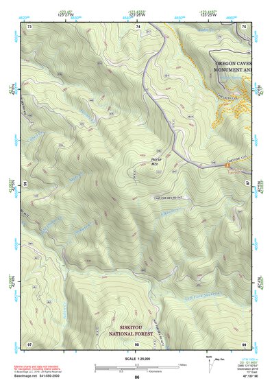 42123SE Page 86 Grants Pass Topo Preview 1