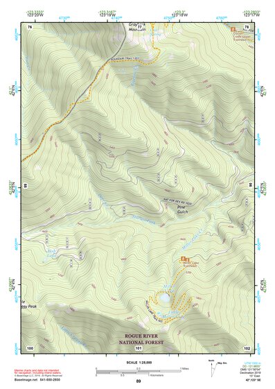 42123SE Page 89 Grants Pass Topo Preview 1