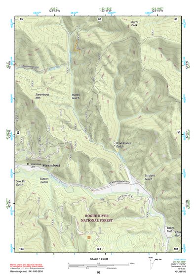 42123SE Page 92 Grants Pass Topo Preview 1