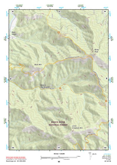 42123SE Page 95 Grants Pass Topo Preview 1