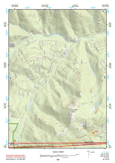 42123SE Page 101 Grants Pass Topo Preview 1