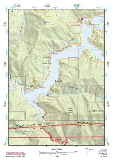 42123SE Page 105 Grants Pass Topo Preview 1