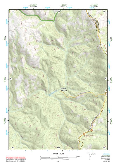 42123SW Page 88 Grants Pass Topo Preview 1