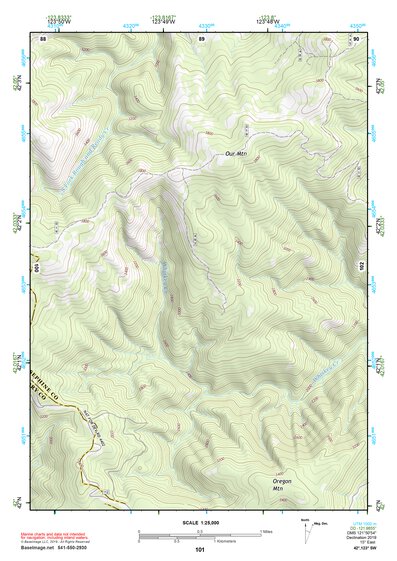 42123SW Page 101 Grants Pass Topo Preview 1
