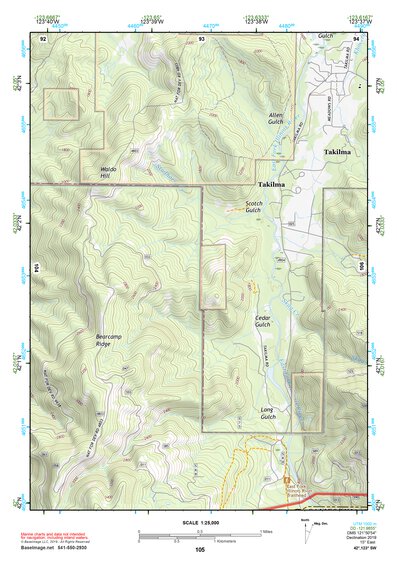 42123SW Page 105 Grants Pass Topo Preview 1