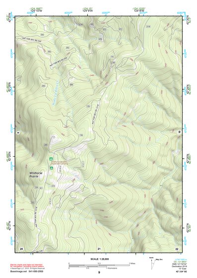 42124SE Page 9 Gold Beach Topo Preview 1