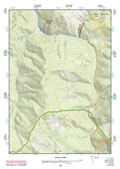 42124SE Page 12 Gold Beach Topo Preview 1
