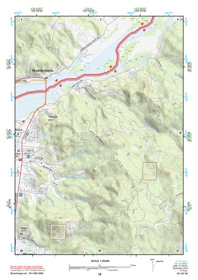 42124SE Page 15 Gold Beach Topo Preview 1