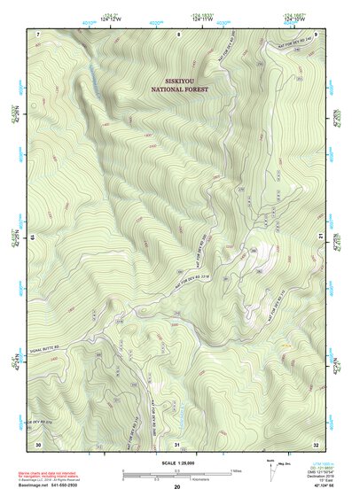 42124SE Page 20 Gold Beach Topo Preview 1