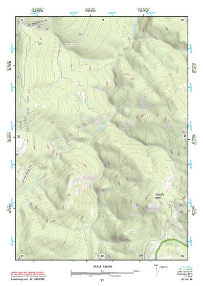 42124SE Page 21 Gold Beach Topo Preview 1