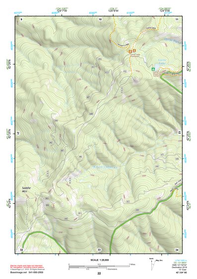 42124SE Page 22 Gold Beach Topo Preview 1