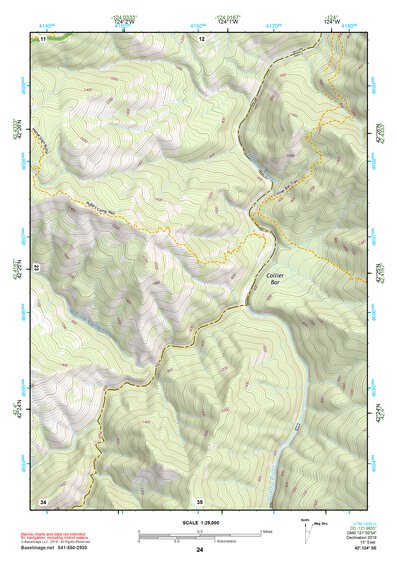 42124SE Page 24 Gold Beach Topo Preview 1