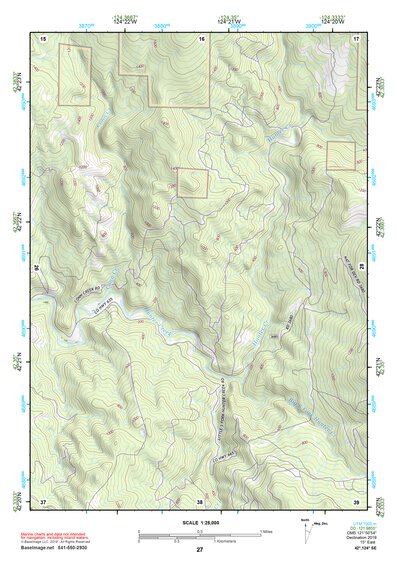 42124SE Page 27 Gold Beach Topo Preview 1