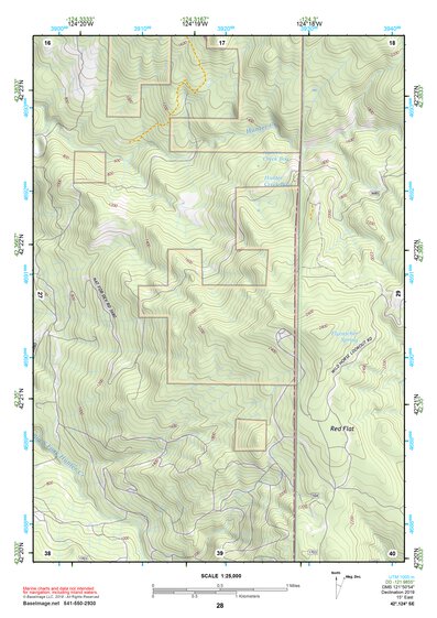 42124SE Page 28 Gold Beach Topo Preview 1