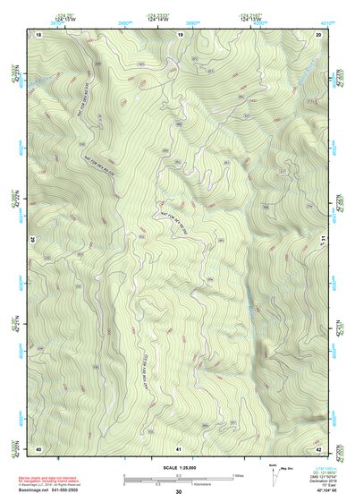 42124SE Page 30 Gold Beach Topo Preview 1