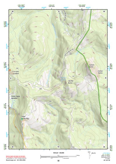 42124SE Page 32 Gold Beach Topo Preview 1