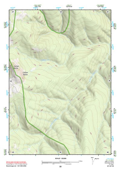 42124SE Page 33 Gold Beach Topo Preview 1