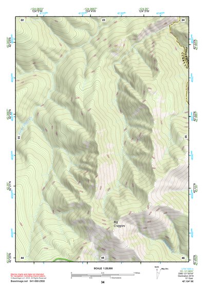 42124SE Page 34 Gold Beach Topo Preview 1